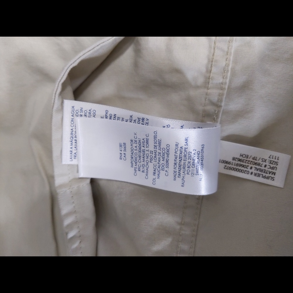 Chaps Cobble Ave FloralAnorak Canvas Jacket - Picture 10 of 10